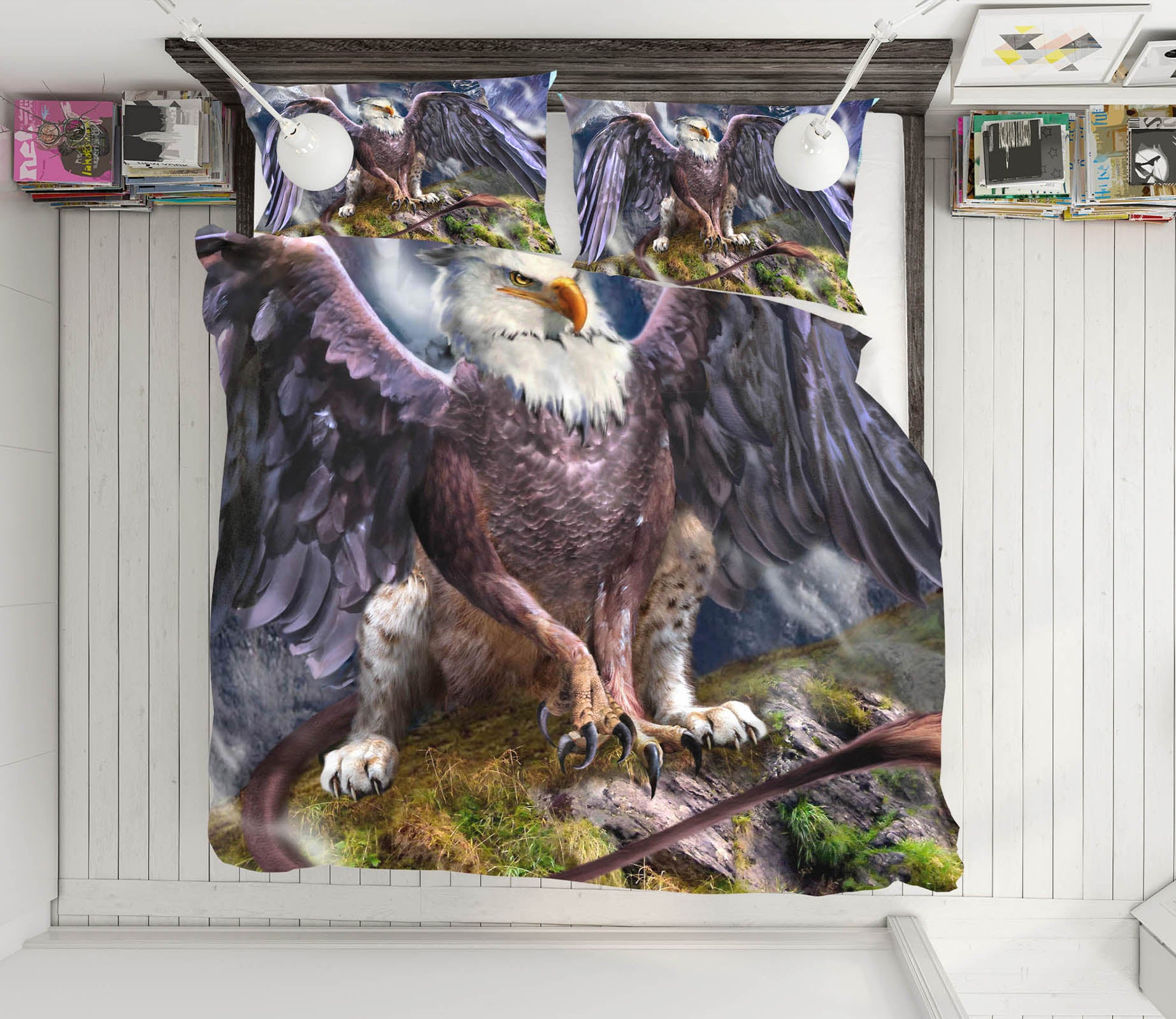3D Eagle Wings 8344 Ruth Thompson Bedding Bed Pillowcases Quilt Cover Duvet Cover