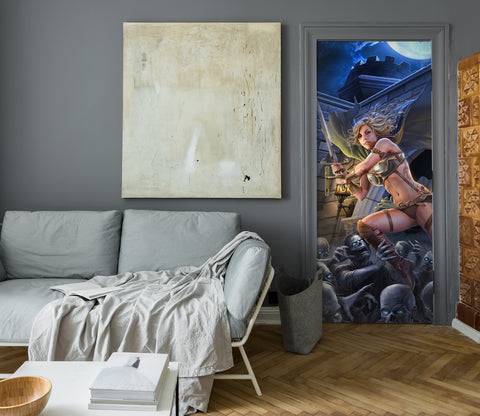 Designer Tom Wood Photo Door Mural collection