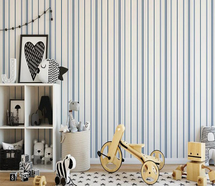 3D Tricolor Stripes 900 Wall Murals