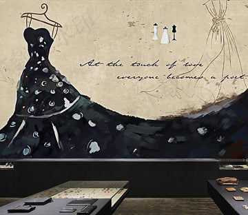 3D Skirt 302 Wall Murals Wallpaper AJ Wallpaper 2 