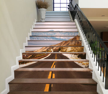3D Open Mountain Road 629 Stair Risers