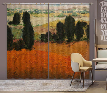 3D Valley Tree 105 Allan P. Friedlander Curtain Curtains Drapes