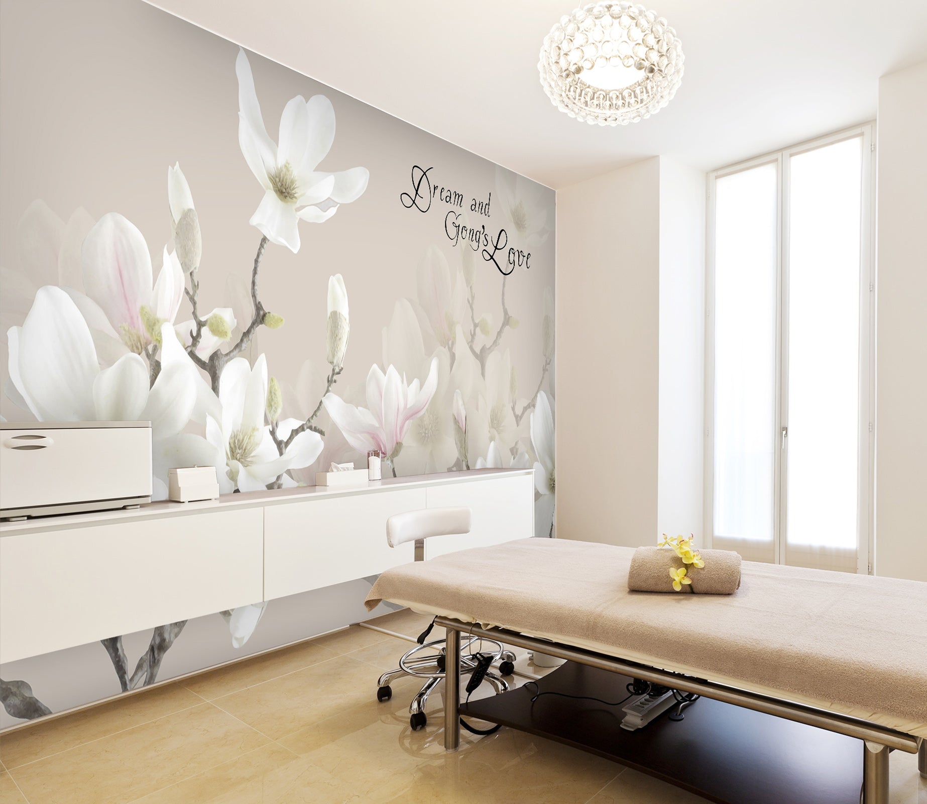 3D White Plum 098 Wall Murals Wallpaper AJ Wallpaper 2 