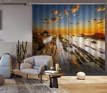 3D River Stones 144 Marco Carmassi Curtain Curtains Drapes