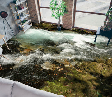 3D Quaint Waves 606 Floor Mural  Wallpaper Murals Rug & Mat Print Epoxy waterproof bath floor