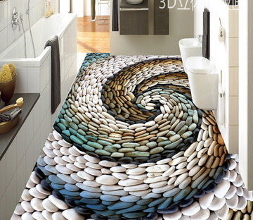 3D Colored Stones WG369 Floor Mural Wallpaper AJ Wallpaper 2 