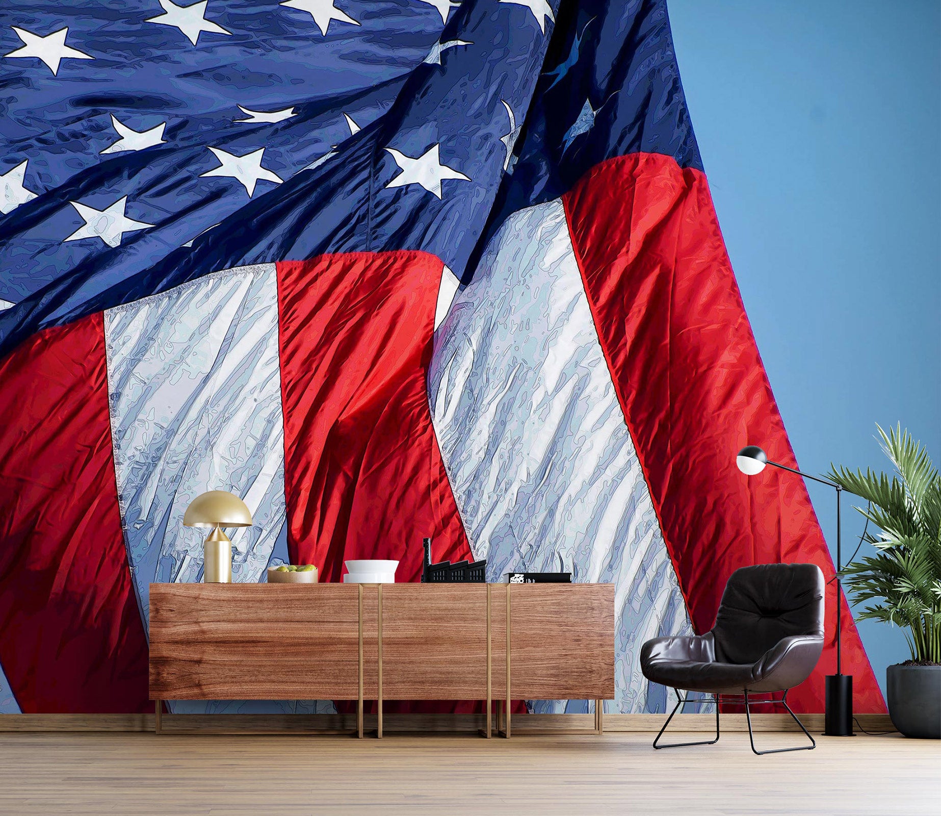 3D National Flag 10881 Alius Herb Wall Mural Wall Murals
