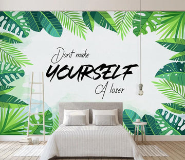 3D Success In Green 2383 Wall Murals