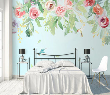 3D Rich Flowers 1114 Wall Murals