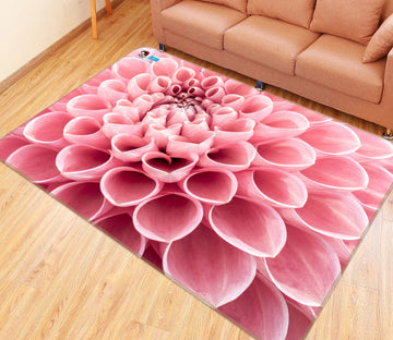 3D Pink Chrysanthemum 6727 Assaf Frank Rug Non Slip Rug Mat