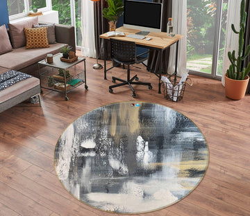 3D Painted Art 4049 Skromova Marina Rug Round Non Slip Rug Mat