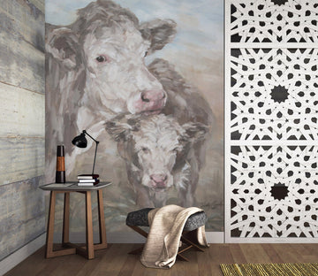 3D Cattle 3138 Debi Coules Wall Mural Wall Murals
