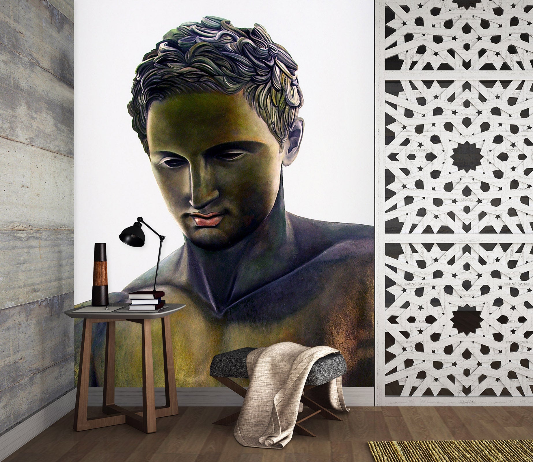 3D Character Sculpture 14 Matthew Holden Bates Wall Mural Wall Murals