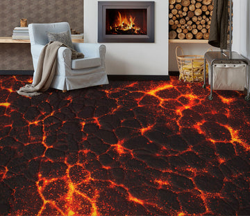 3D Hot Lava 137 Floor Mural  Wallpaper Murals Rug & Mat Print Epoxy waterproof bath floor