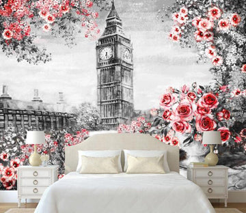 3D Mystery Paris 351 Wall Murals