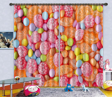 3D Colored Candy 702 Curtains Drapes