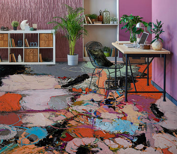 3D Color Pigment 9923 Allan P. Friedlander Floor Mural  Wallpaper Murals Self-Adhesive Removable Print Epoxy