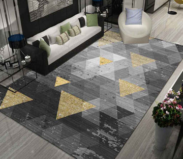 3D Colored Diamond WG573 Non Slip Rug Mat Mat AJ Creativity Home 