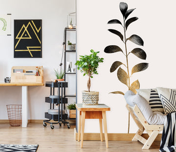 3D Cute Leaves 1484 Boris Draschoff Wall Mural Wall Murals