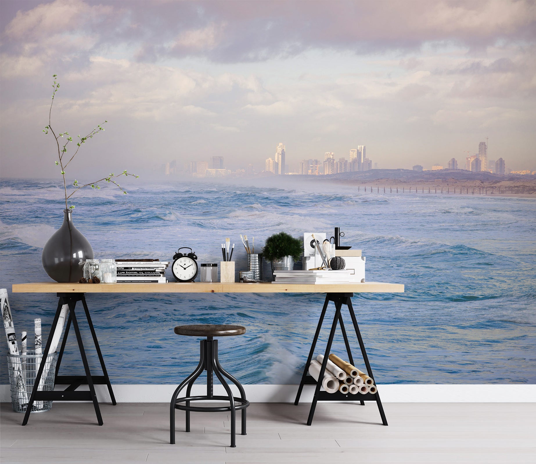 3D Sea Waves 6228 Assaf Frank Wall Mural Wall Murals