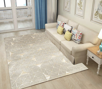 3D Mud Geometry WG239 Non Slip Rug Mat Mat AJ Creativity Home 