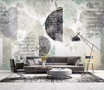 3D Peony Painting WC763 Wall Murals