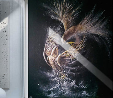 3D Ferocious Bird WG150 Wall Murals