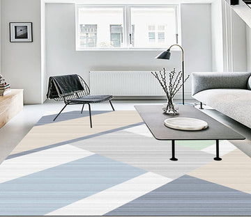 3D Color Geometry WG476 Non Slip Rug Mat Mat AJ Creativity Home 