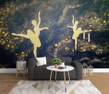 3D Ballet Dance WG241 Wall Murals