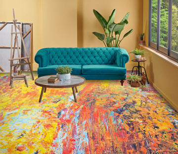 3D Warm Oil Painting 1105 Floor Mural  Wallpaper Murals Self-Adhesive Removable Print Epoxy