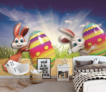 3D Happy Steppe 3004 Wall Murals