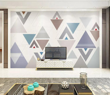 3D Color Geometry WC23 Wall Murals Wallpaper AJ Wallpaper 2 