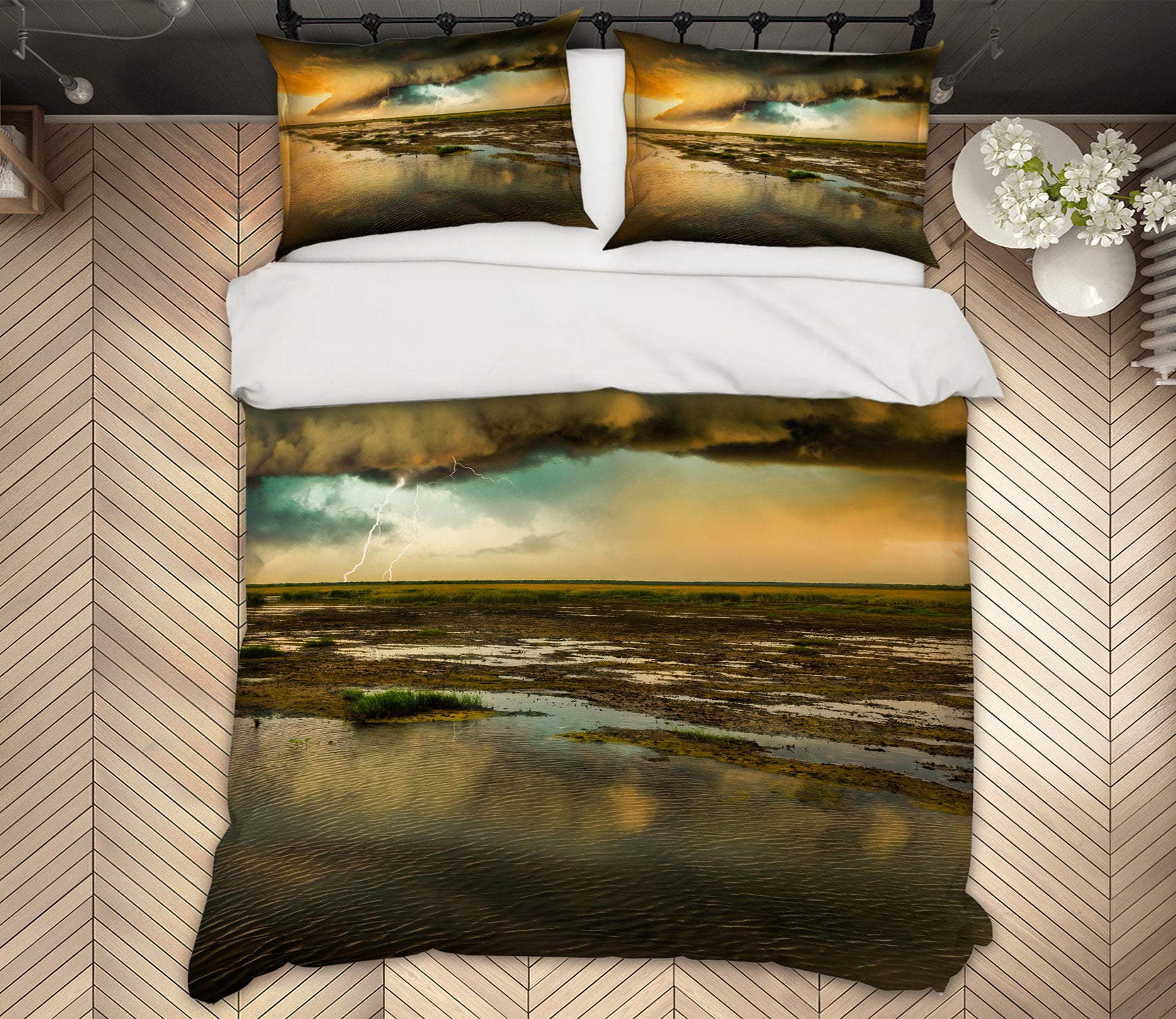 3D Waterside 8515 Beth Sheridan Bedding Bed Pillowcases Quilt
