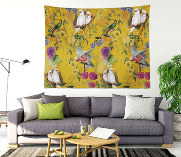 3D Flower Bird 5316 Uta Naumann Tapestry Hanging Cloth Hang