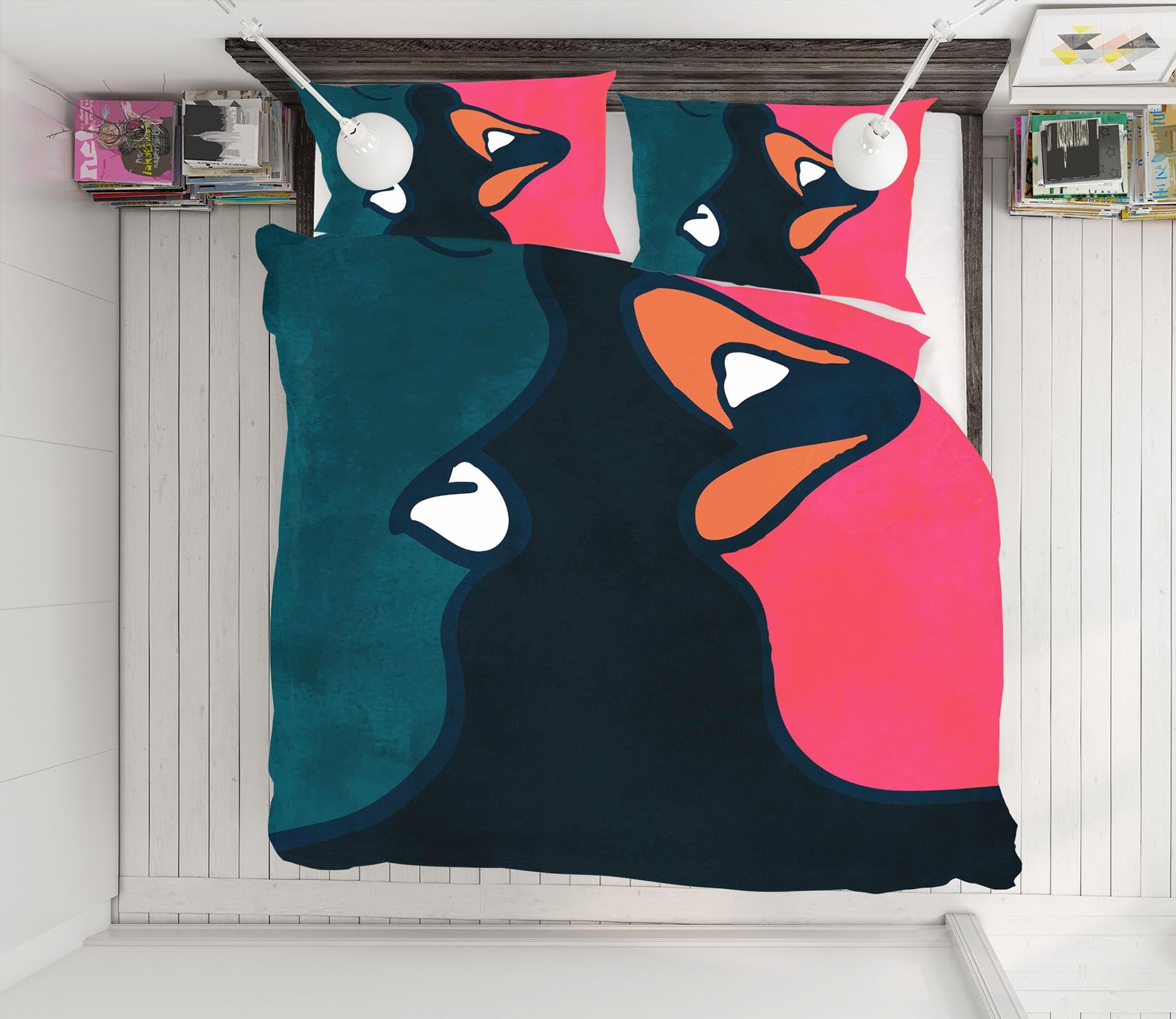 3D The Kiss-cc 2119 Boris Draschoff Bedding Bed Pillowcases Quilt