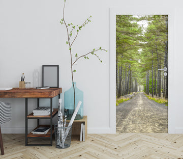 3D Woods Path 10736 Assaf Frank Door Mural