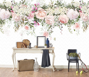 3D Hand Painted Flower 106 Wall Murals Wallpaper AJ Wallpaper 2 