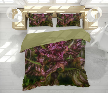 3D Purple Lettuce 1012 Jerry LoFaro bedding Bed Pillowcases Quilt