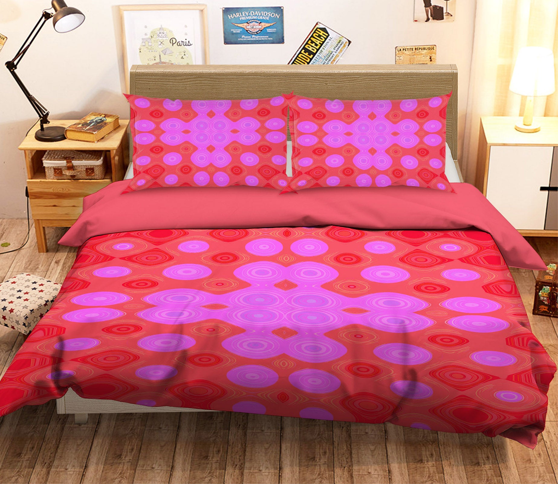 3D Colors 70174 Shandra Smith Bedding Bed Pillowcases Quilt