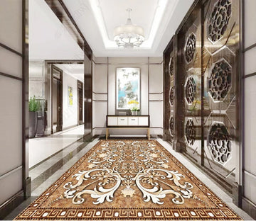 3D Colored Marble Pattern WG988 Floor Mural Wallpaper AJ Wallpaper 2 