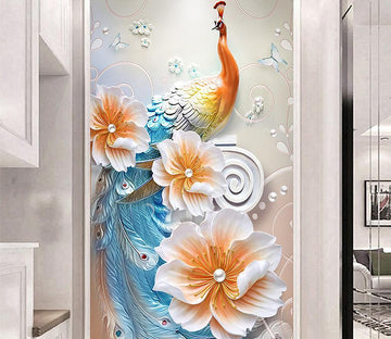 3D Peacock 89 Wall Murals Wallpaper AJ Wallpaper 2 