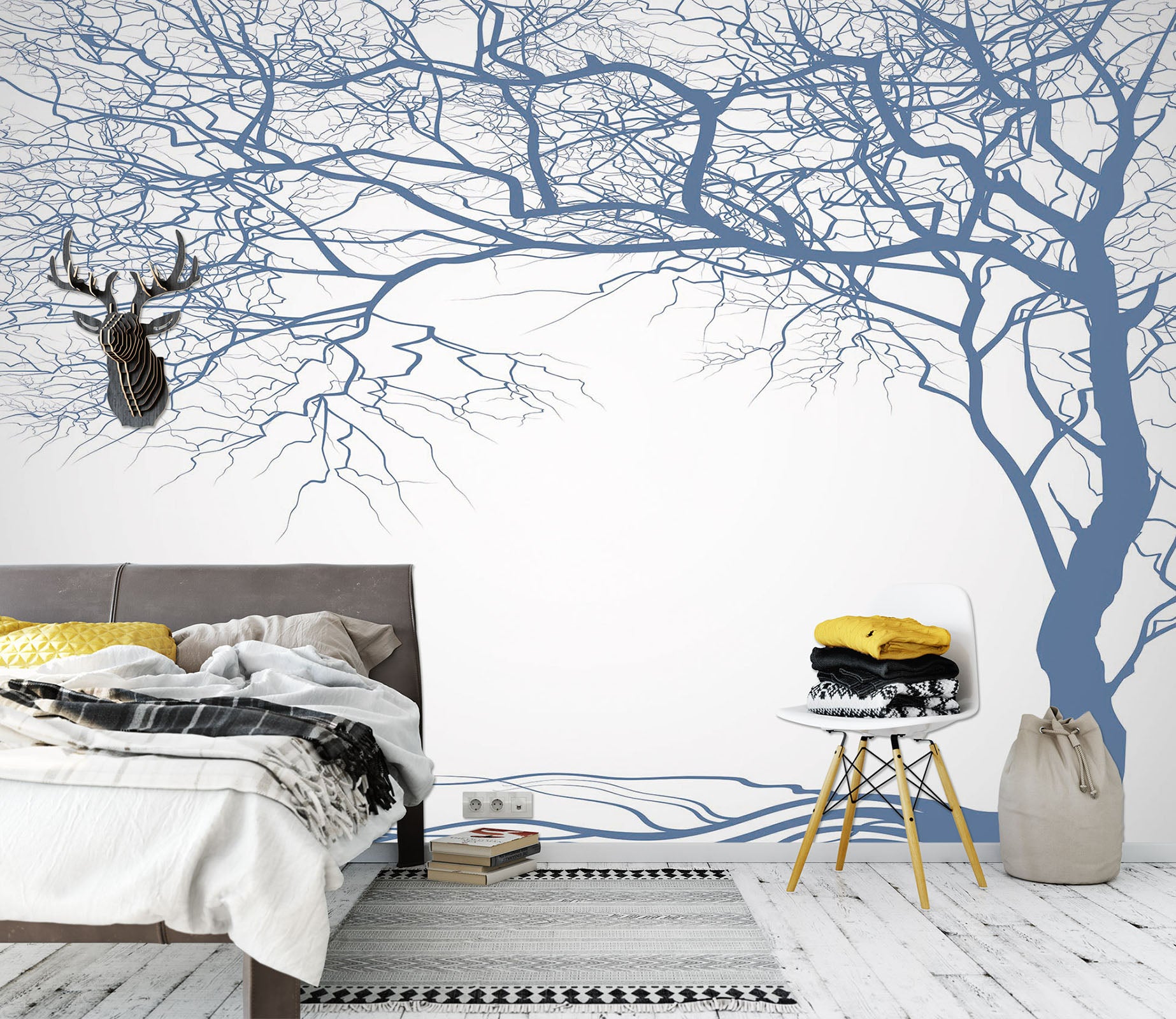 3D Dead Tree Branch 1731 Wall Murals