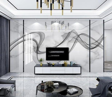 3D Ethereal Ribbon 296 Wall Murals