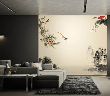 3D Swimming Fish 1473 Wall Murals