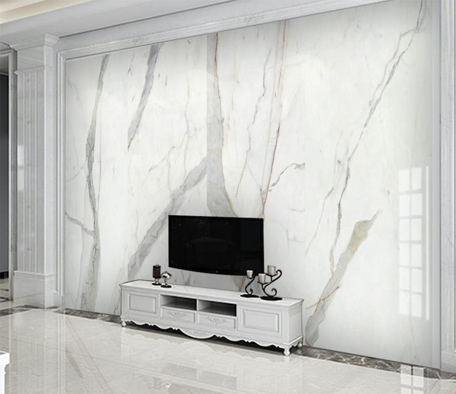 3D White Wall WG094 Wall Murals