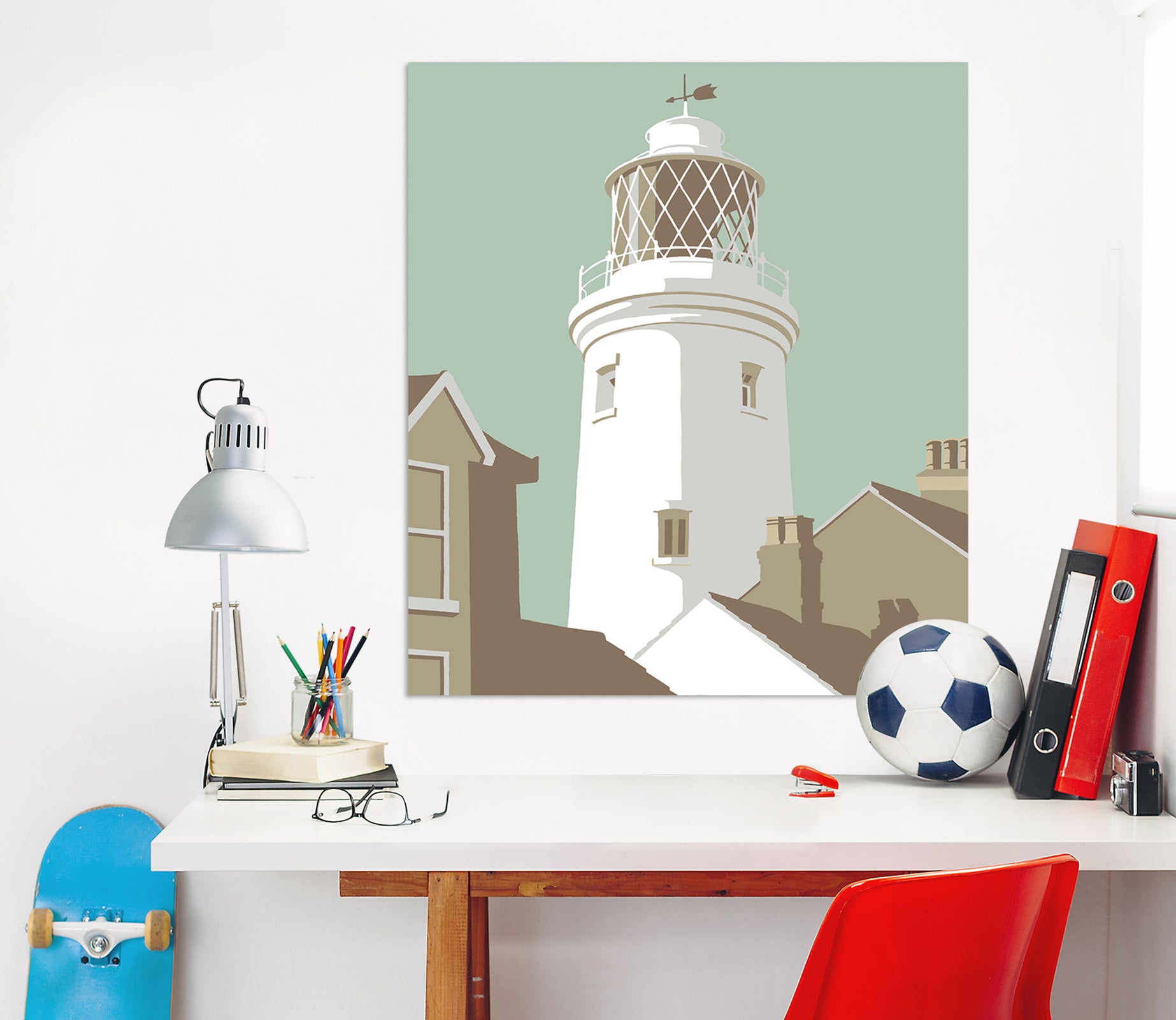 3D Southwold Lighthouse 065 Steve Read Wall Sticker