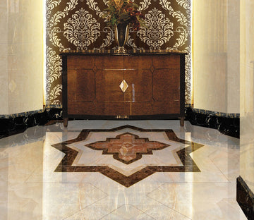 3D Polygonal Pattern WG429 Floor Mural Wallpaper AJ Wallpaper 2 