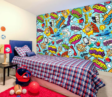 3D Pattern Letters 57077 Wall Murals