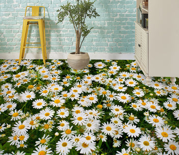3D Lush Daisies 009 Floor Mural  Wallpaper Murals Rug & Mat Print Epoxy waterproof bath floor