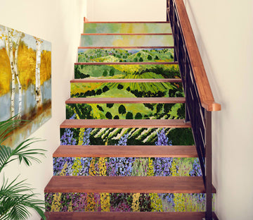 3D Field Flowers 89168 Allan P. Friedlander Stair Risers